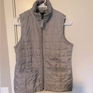 Grey lightweight Banana Republic vest (full zip)